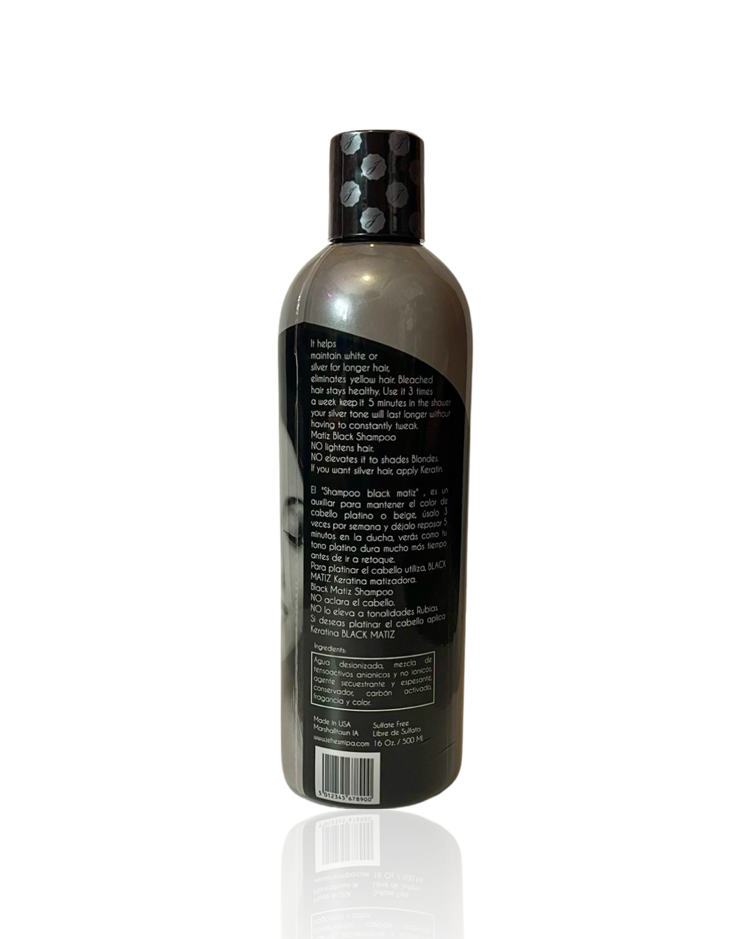 Black Platinum duo shampoo & keratin by Jehespia