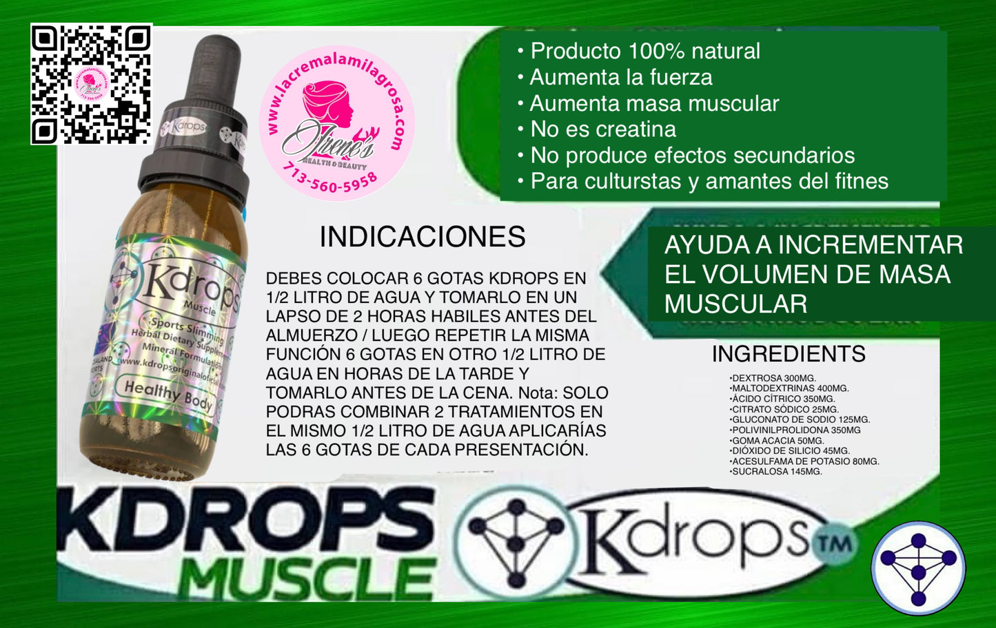 Kdrops Muscle