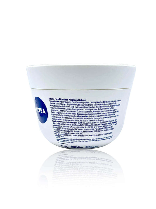 Crema Facial Nivea Aclarado Natural 5 En Uno 100ml.