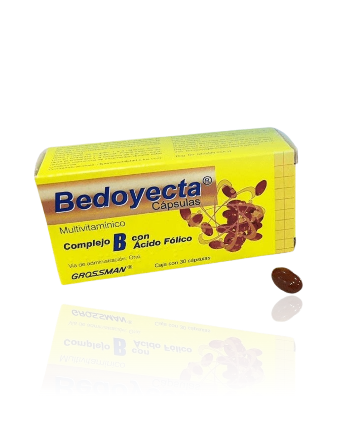 Bedoyecta Complejo B, Ácido Fólico