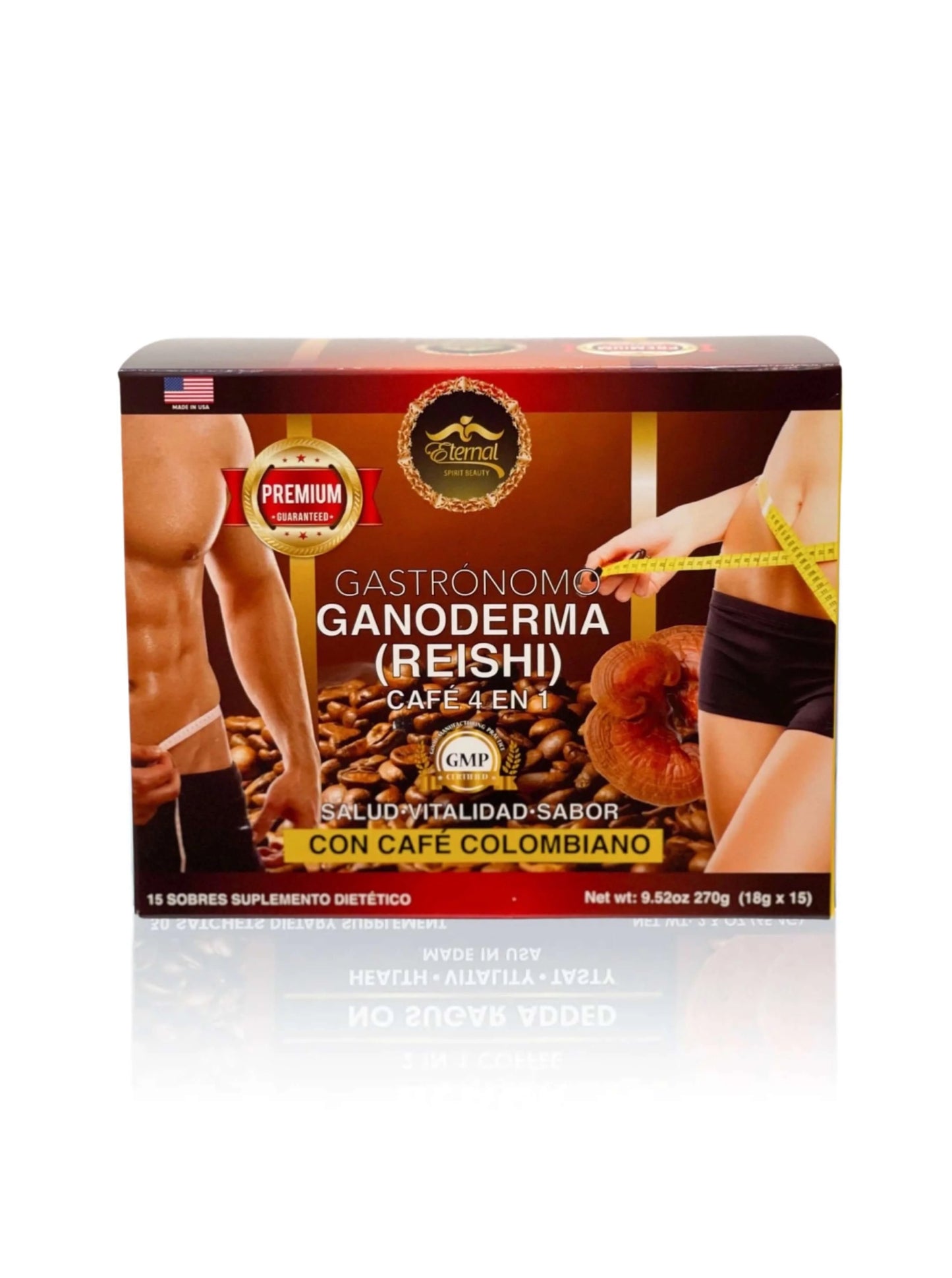   Café Con Ganoderma Y REISHI 4 En 1