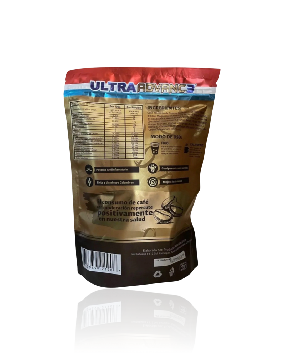 Cafe Ultra Advanc3 con ganoderma