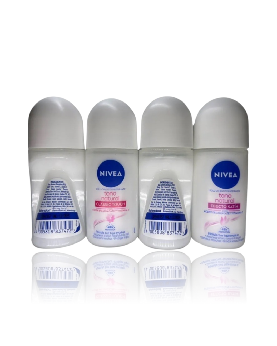 Nivea Desodorante roll on aclarado satín 4