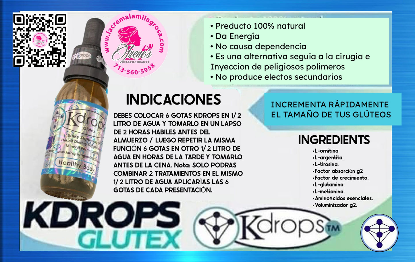Kdrops Glutex