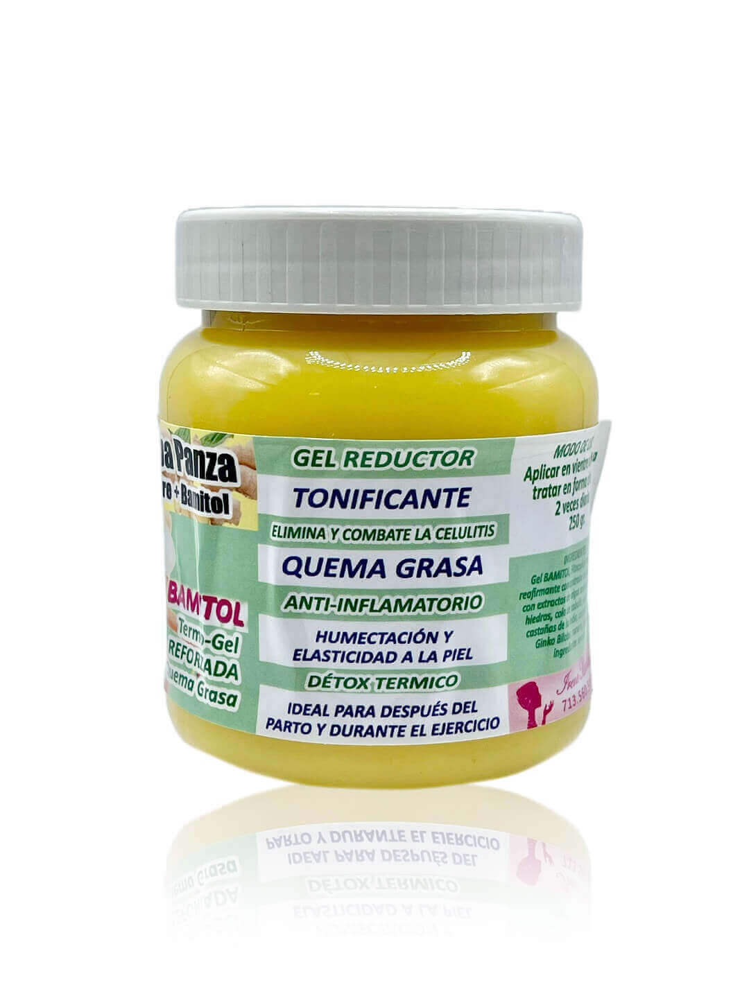 Bamitol Chupa Panza Gel Termo-Gel Reforzada.