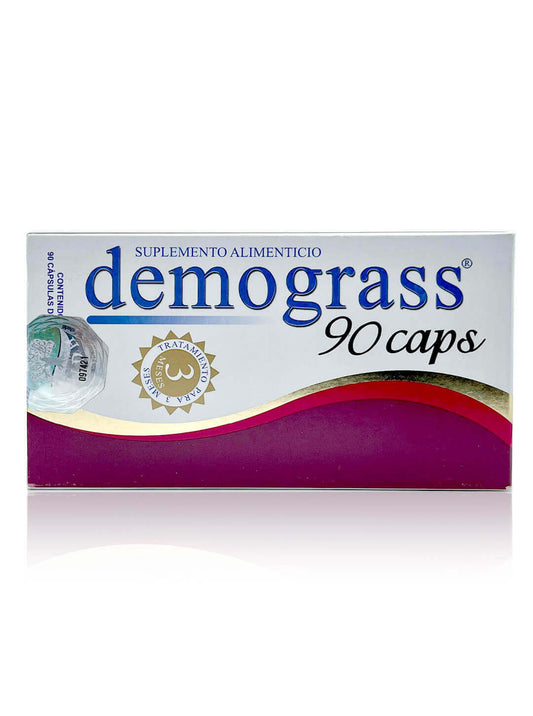 DEMOGRASS CLASICO CON 90 CAPSULAS 3 MONTHS.