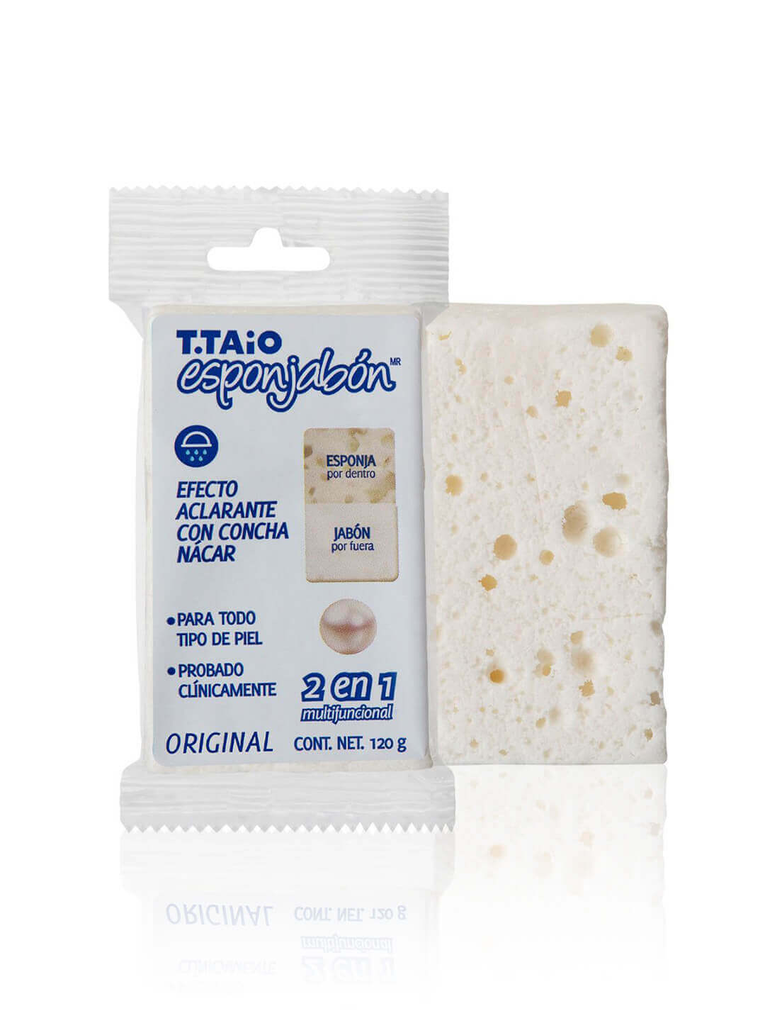 Esponjabon T-TAiO 4 jabones o mas $5 c/u.