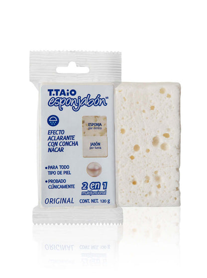 Esponjabon T-TAiO 4 jabones o mas $5 c/u.