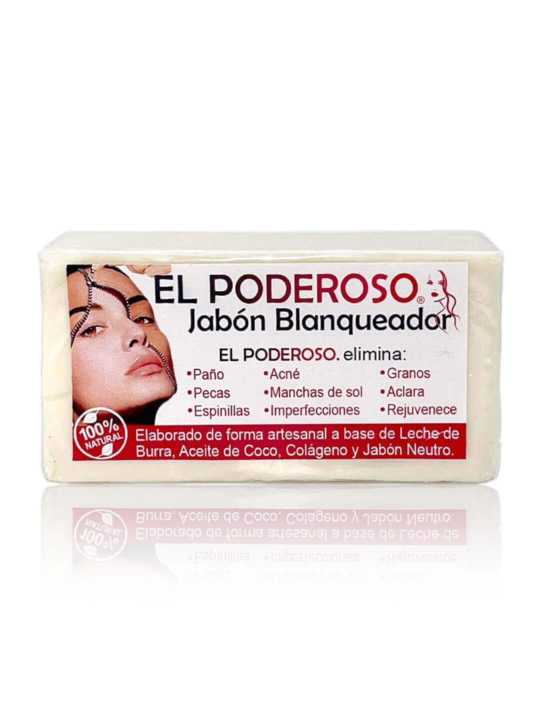 Jabón blanqueador EL PODEROSO.