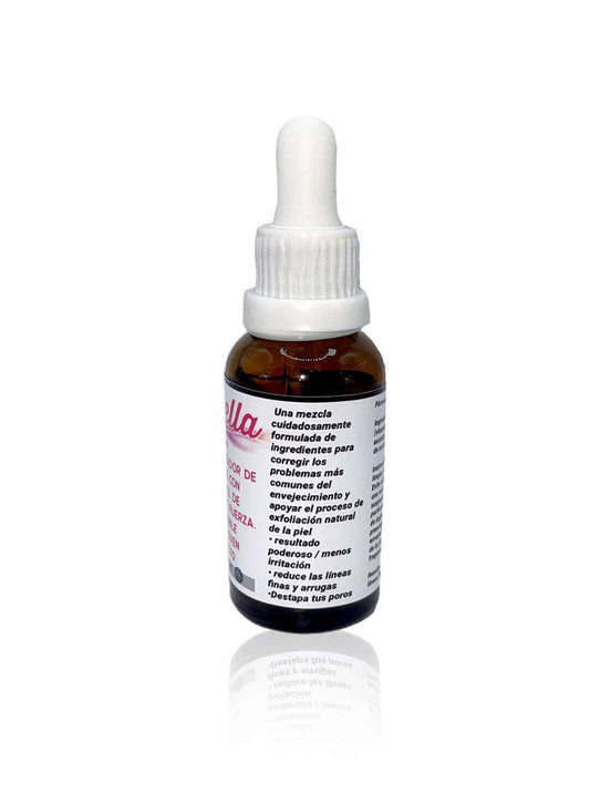 Serum BELLA de noche doble fuerza.