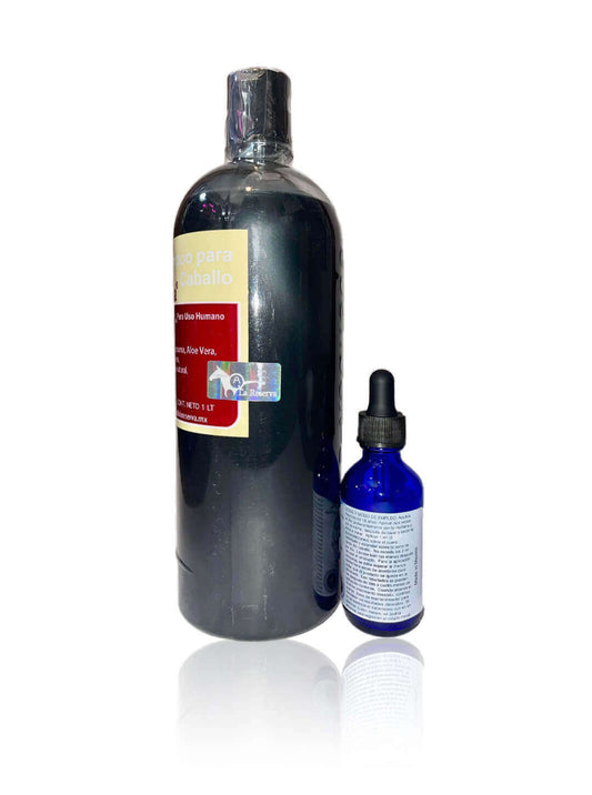 Shampo Yeguada la Reserva + Minoxidil.