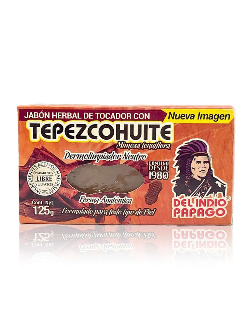 Jabón Tepezcohuite.